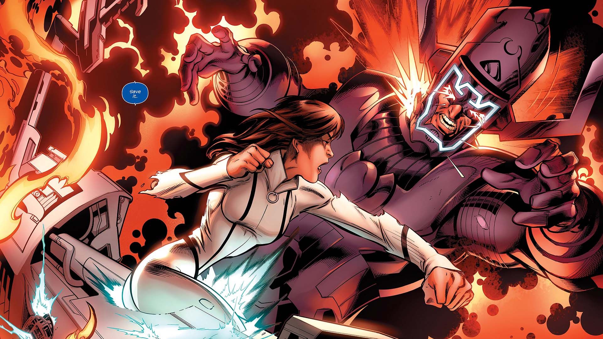 Galactus - marvel comics - گالاکتوس - مارول - چهار شگفت انگیز