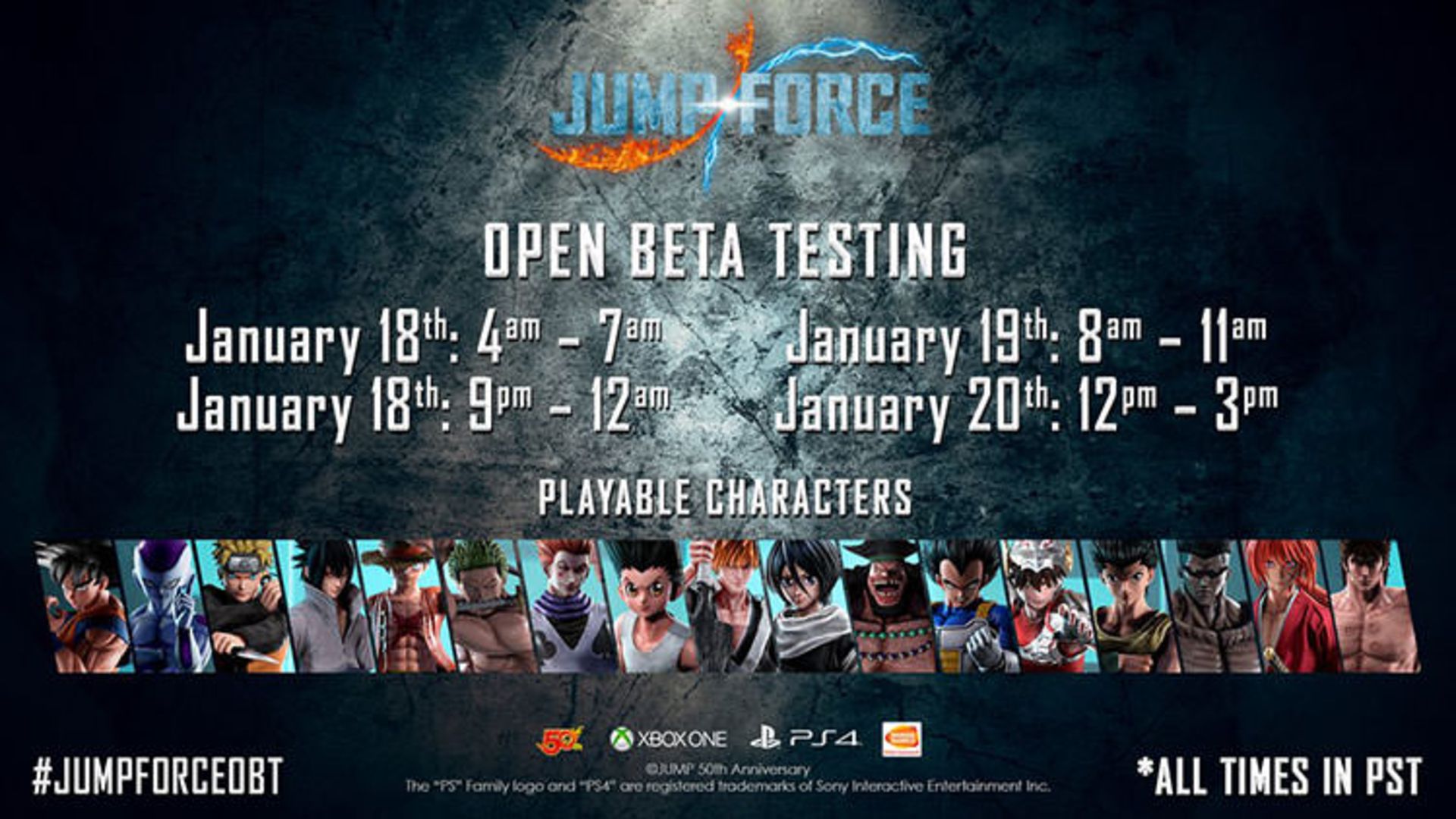 بتای عمومی جامپ فورس / Jump Force