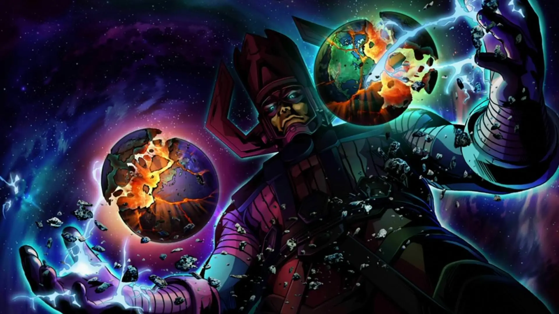 Galactus - marvel comics - گالاکتوس - مارول - چهار شگفت انگیز