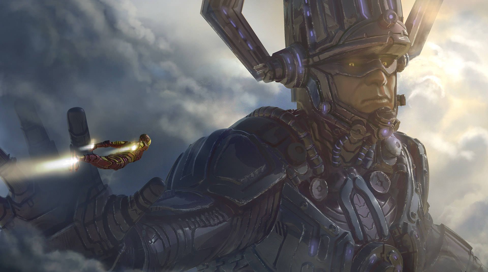 Galactus - marvel comics - گالاکتوس - مارول - چهار شگفت انگیز