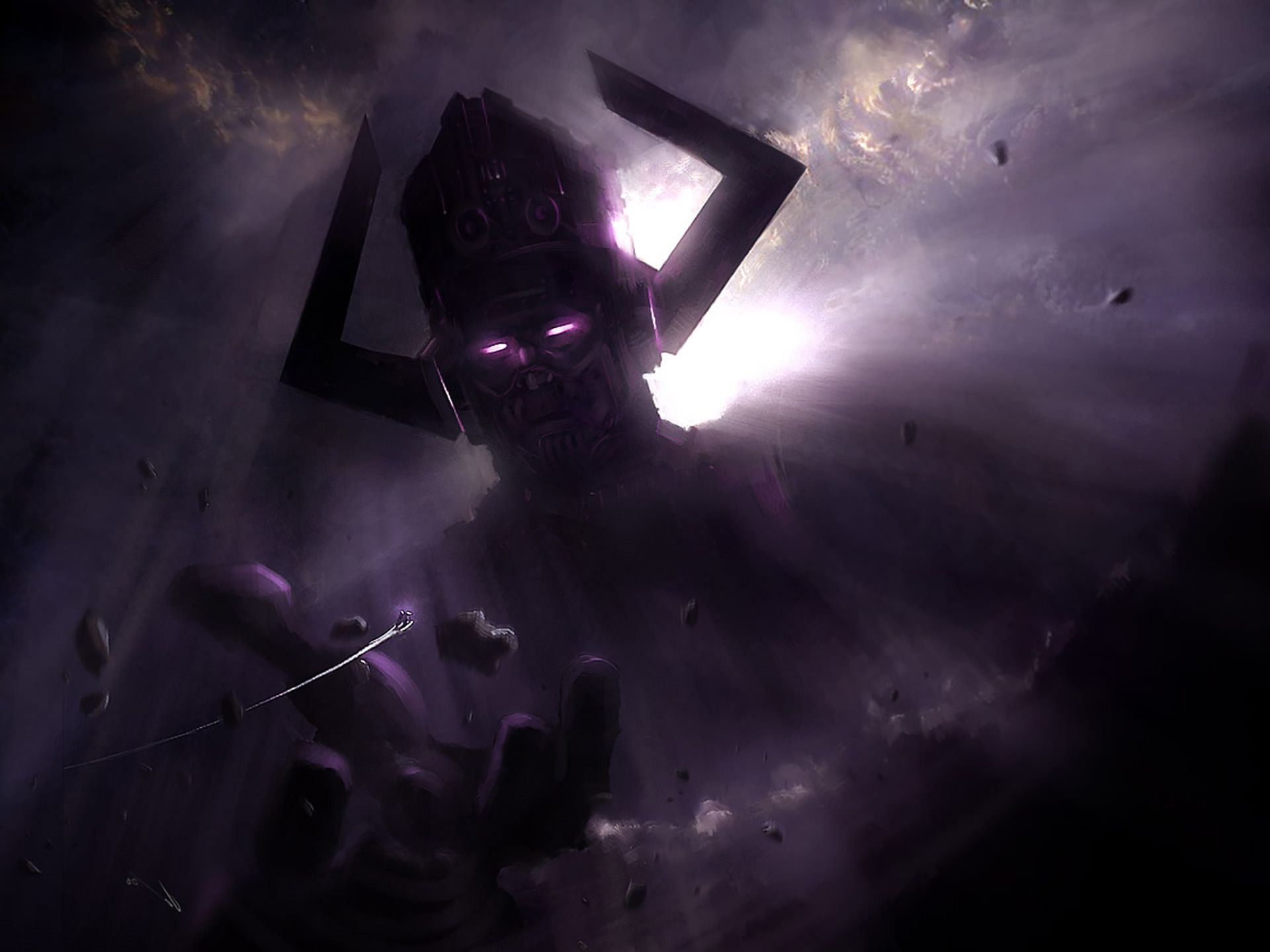 Galactus - marvel comics - گالاکتوس - مارول - چهار شگفت انگیز
