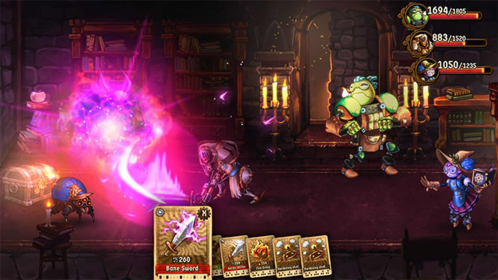 بازی SteamWorld Quest: Hand of Gilgamech
