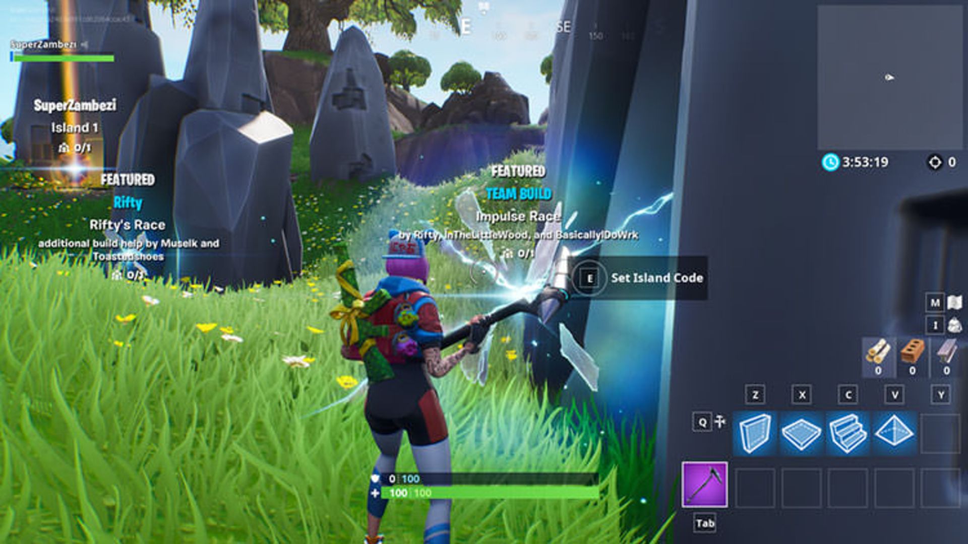 حالت کریتیو فورتنایت