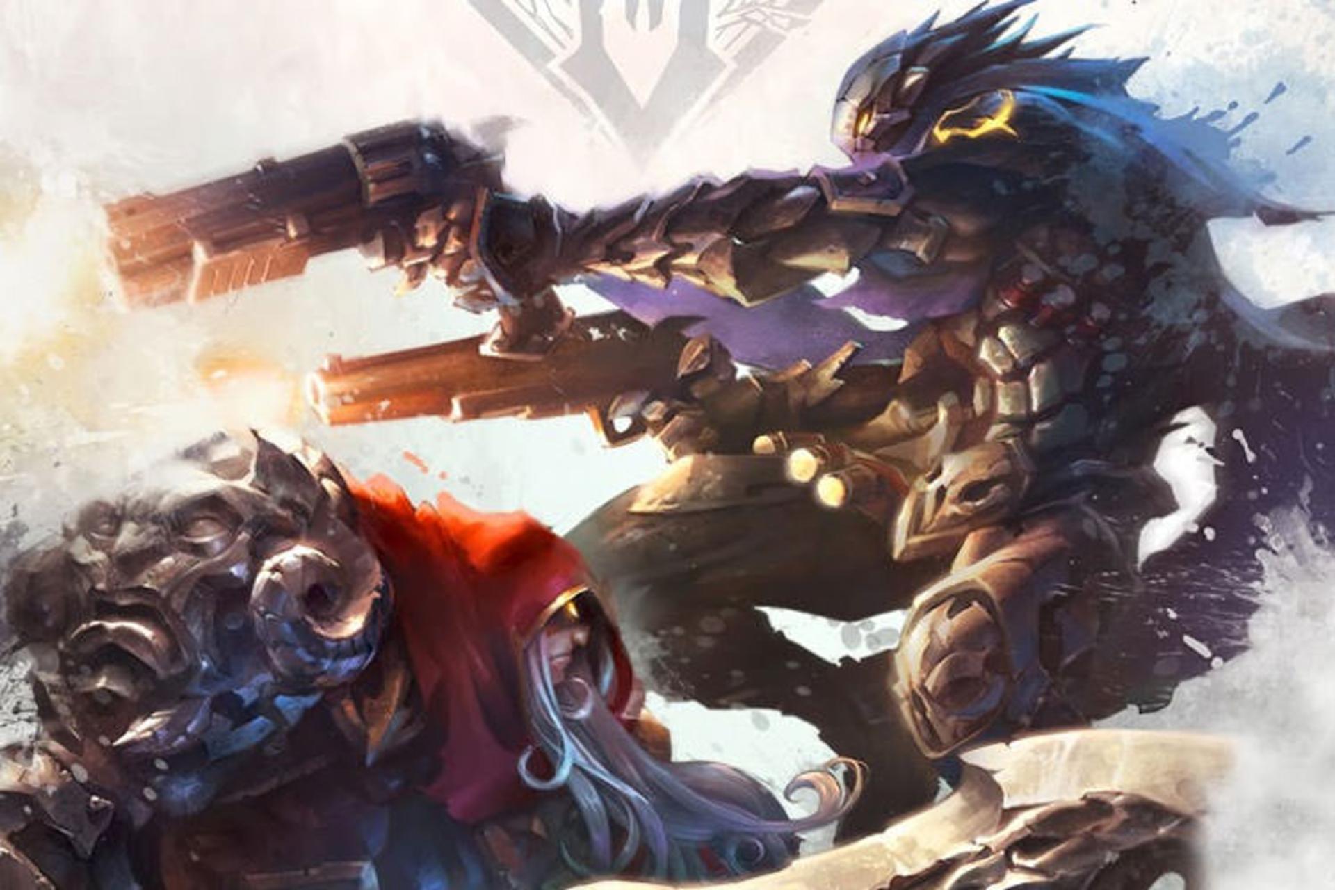 وار و استرایف در حال نابودی دشمنان در Darksiders Genesis