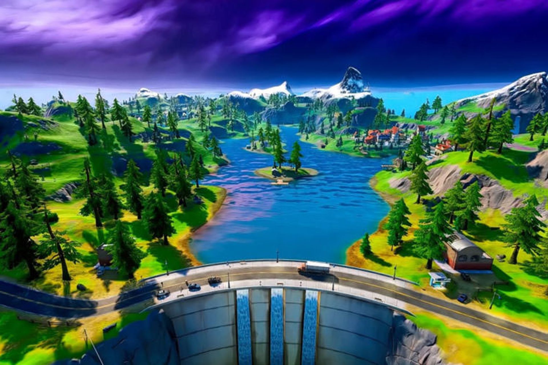 محیط های آبی فورتنایت