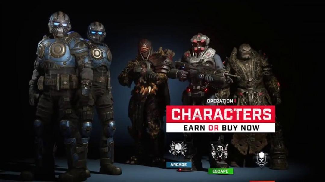 پک شخصیت فیلم Terminator: Dark Fate برای بازی Gears 5