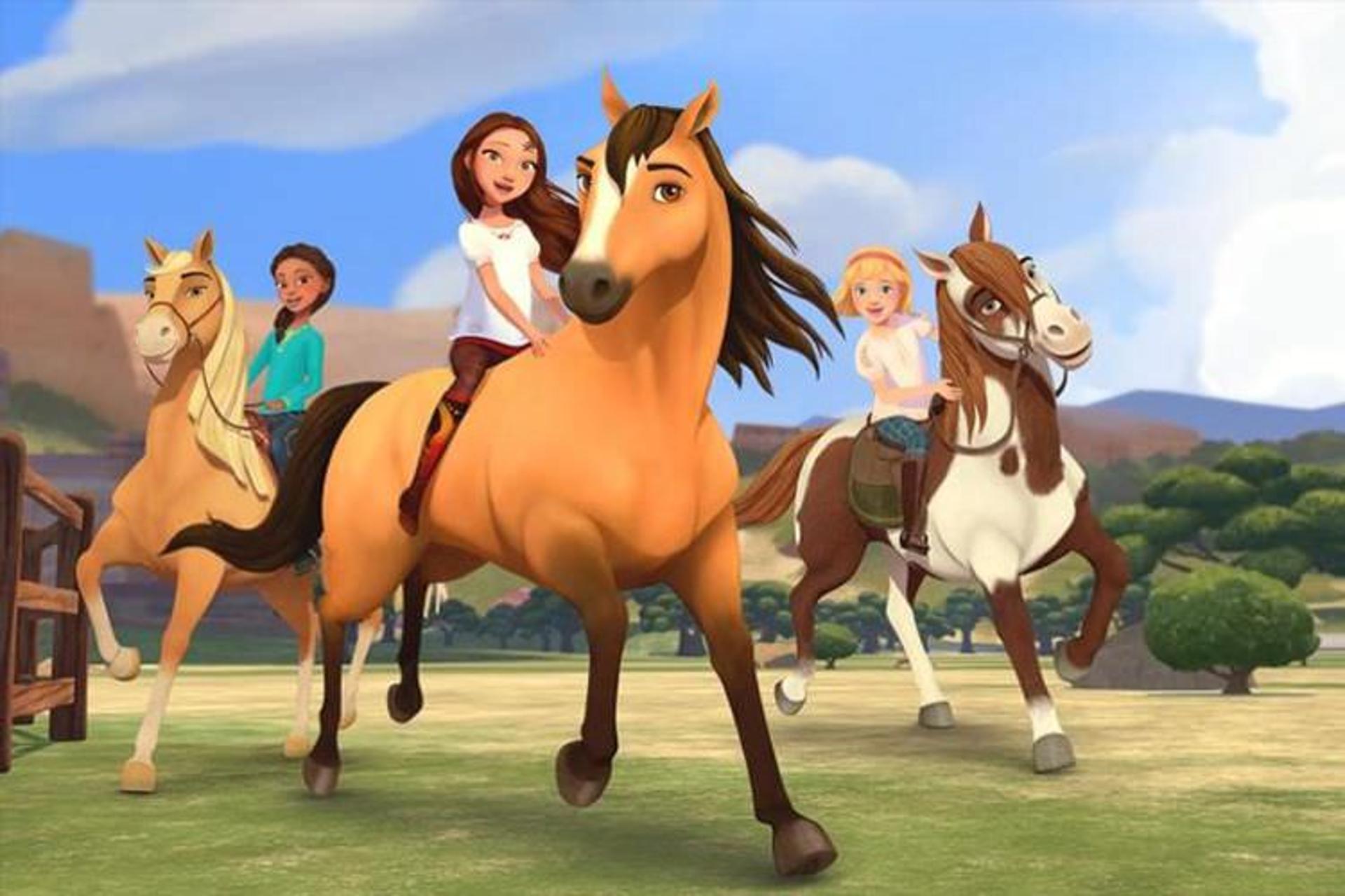 انیمیشن Spirit Riding Free