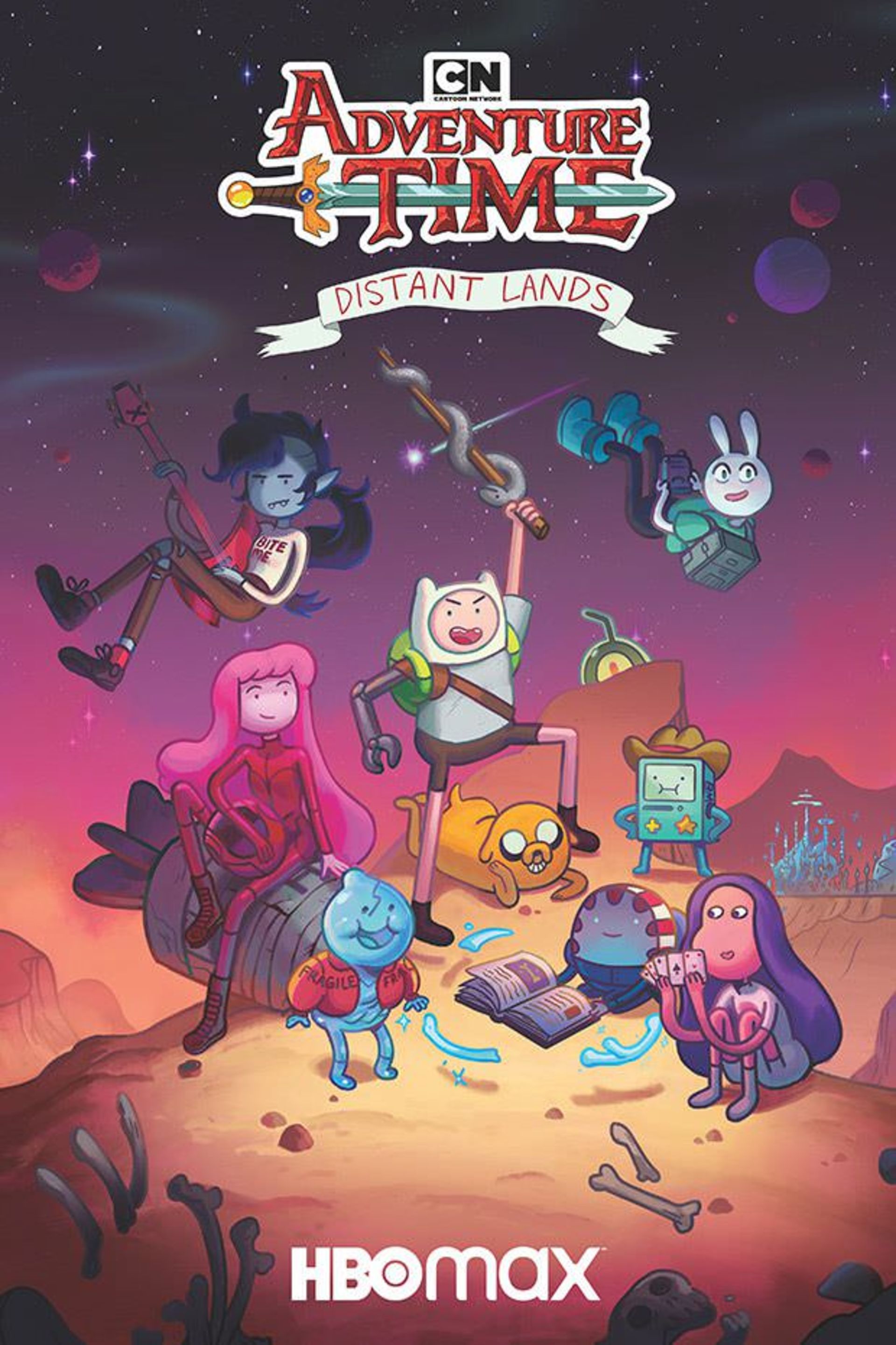 پوستر انیمیشن Adventure Time: Distant Lands 