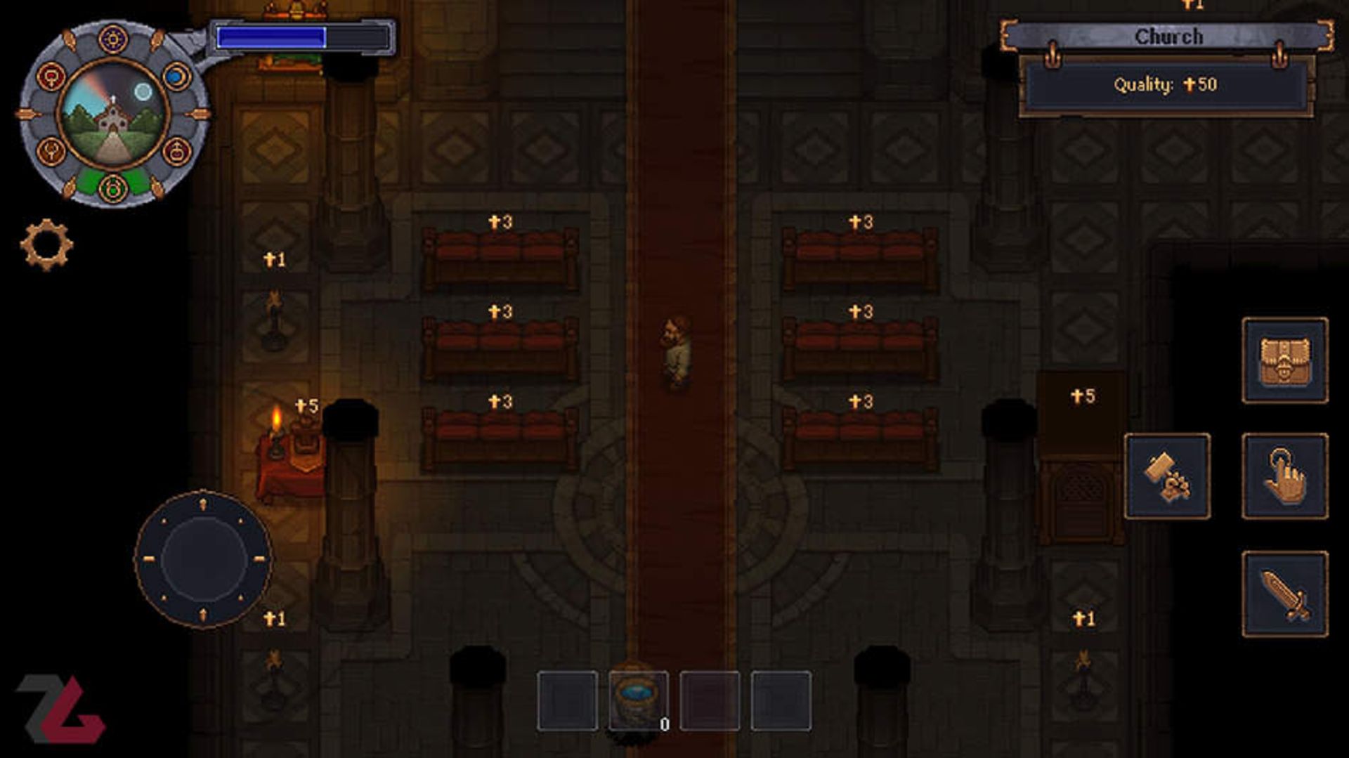 بازی موبایل Graveyard Keeper