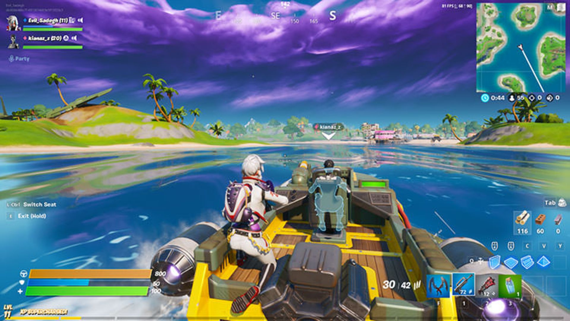 قایت موتوری بازی فورتنایت چپتر 2