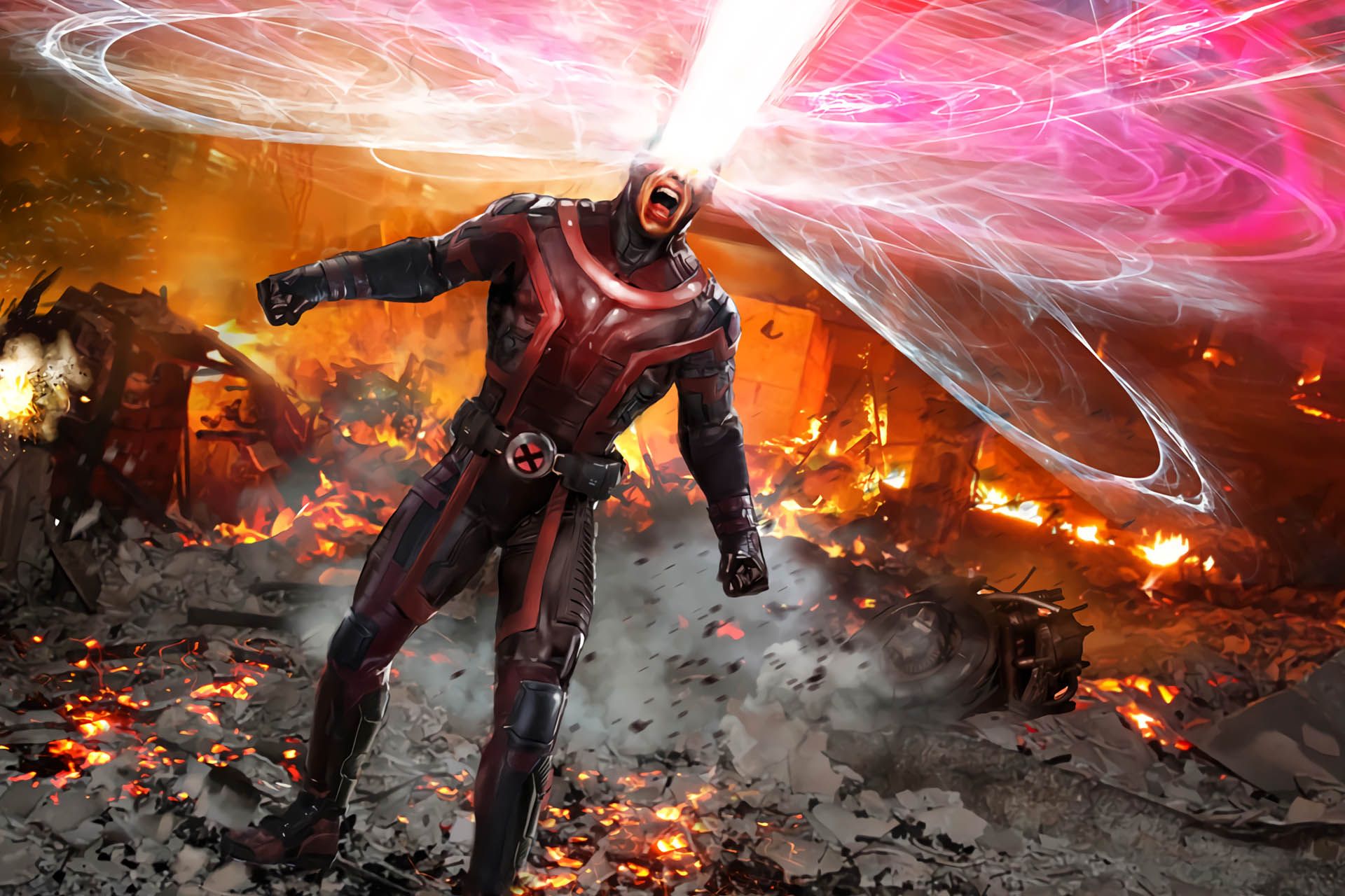سایکلاپس - اسکات سامرز - ایکس من - مردان ایکس - مارول - cyclops - scott summers - x-men - marvel