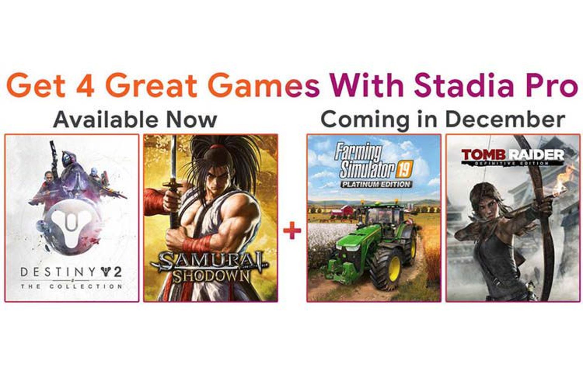 Tomb Raider, Farming Simulator 19