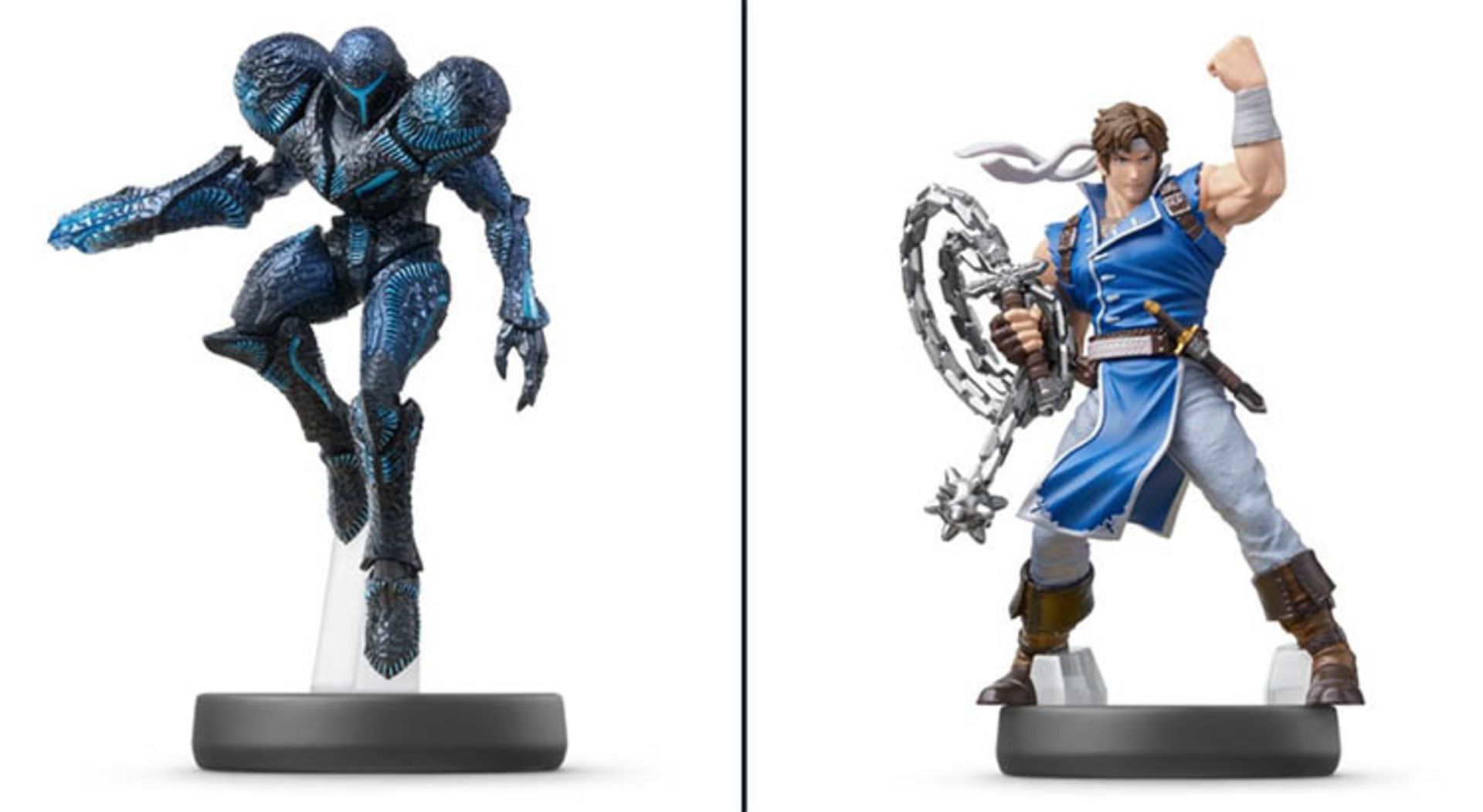 آمیبو Dark Samus و Richter Belmont