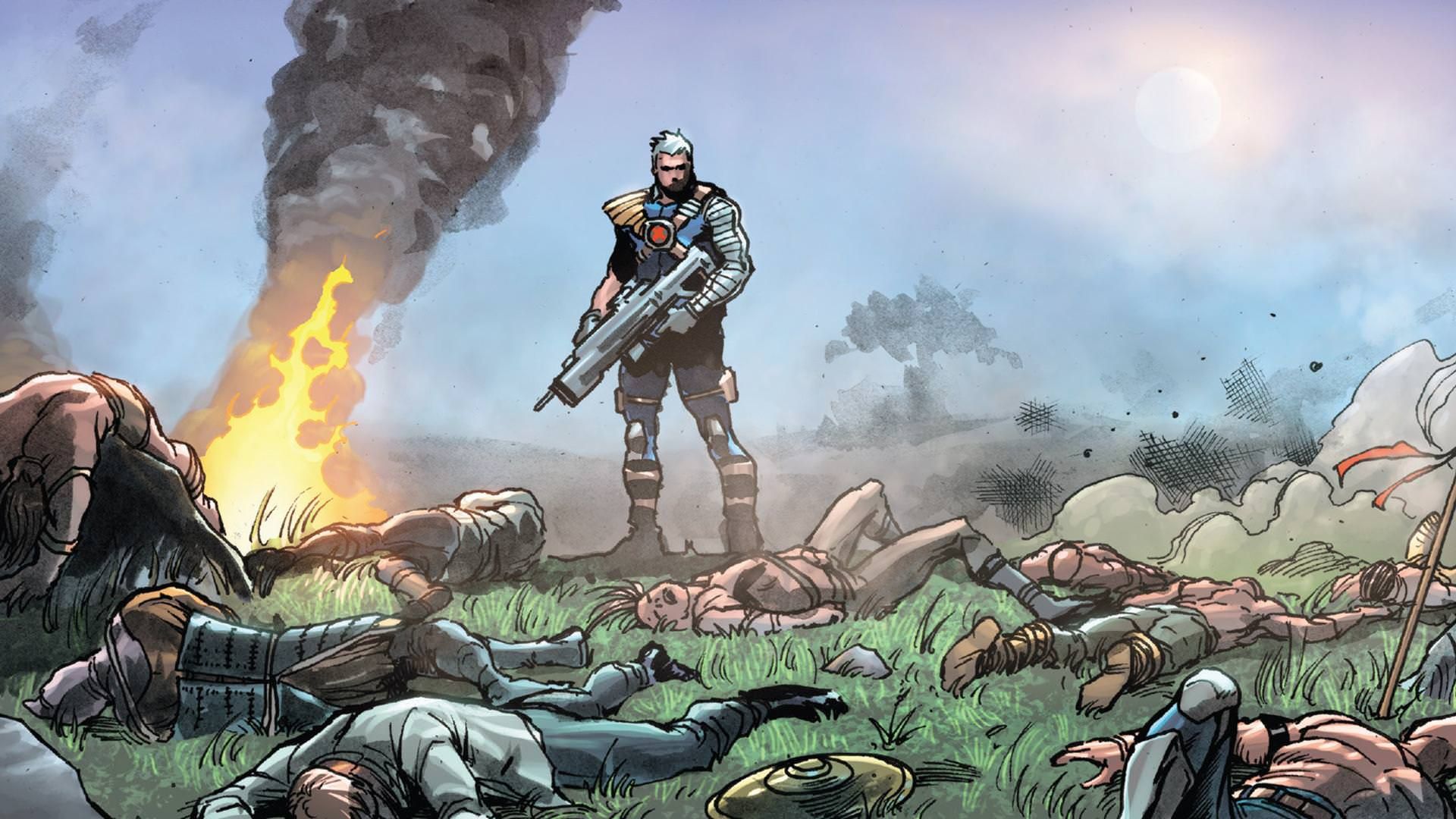 نیتن سامرز - کیبل - مارول کامیکس - nathan summers - cable - marvel comics