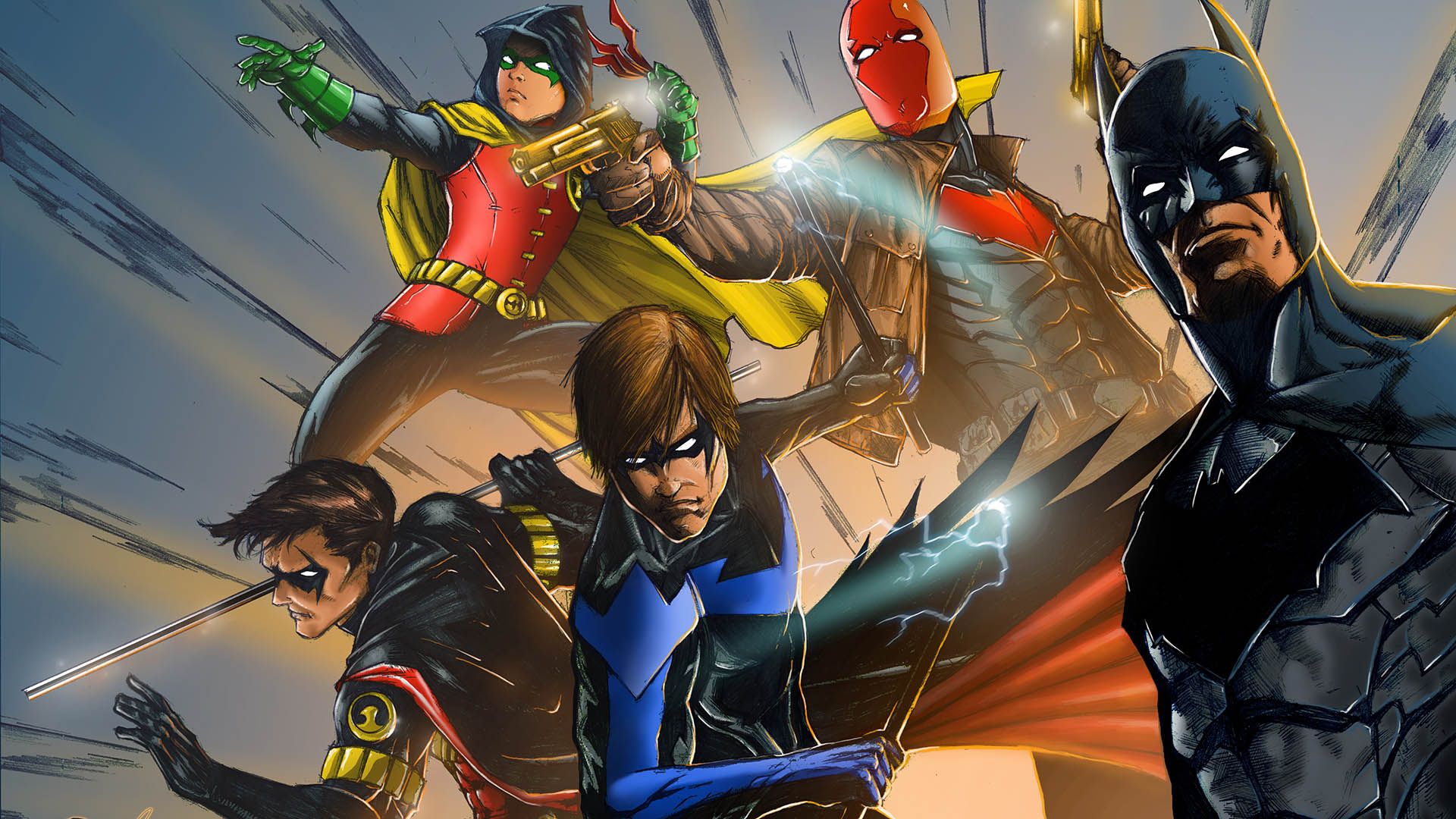 رد رابین - رابین - تیم دریک - دی سی کامیکس - robin - red robin - tim drake - dc comics