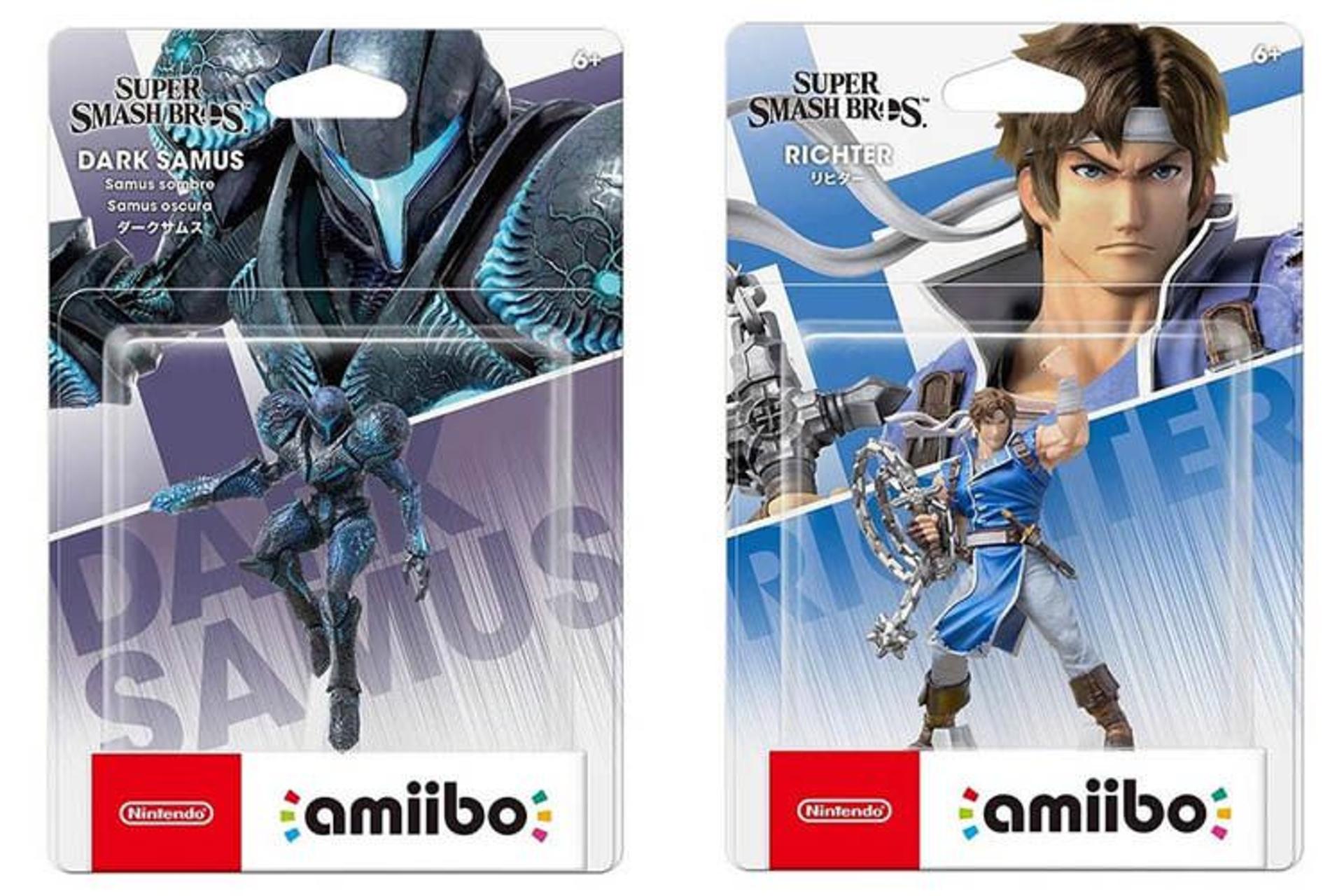 آمیبو Dark Samus و Richter Belmont