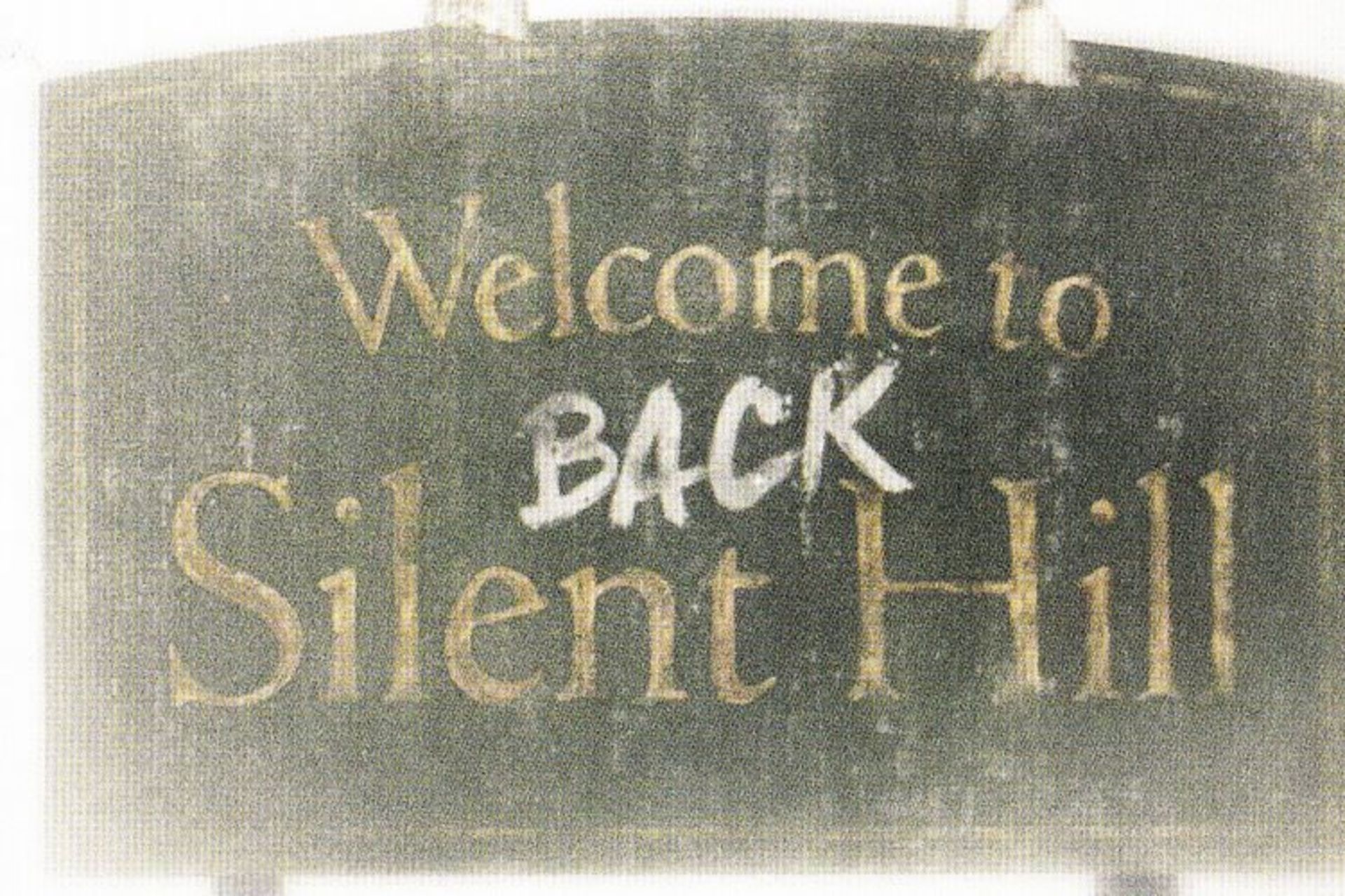 تابلو ورود به شهر سایلنت هیل در بازی Silent Hill