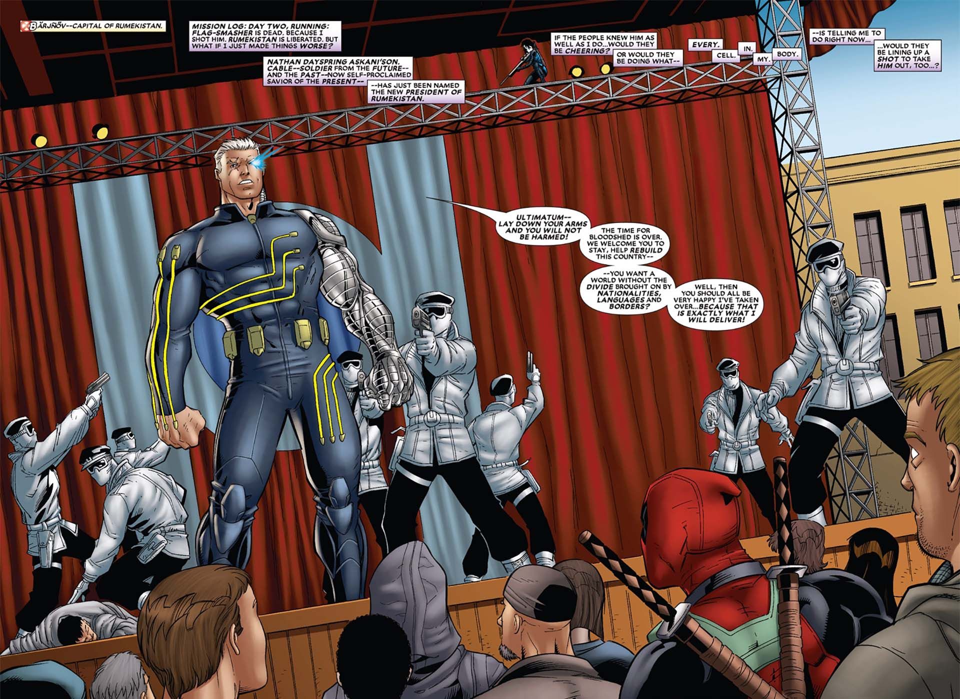 نیتن سامرز - کیبل - مارول کامیکس - nathan summers - cable - marvel comics