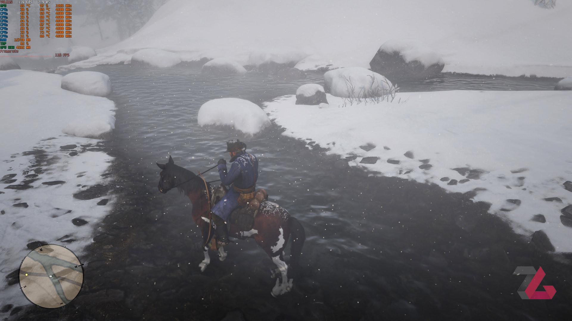 Red Dead Redemption 2 - Water Quality - Favor Performance 0%