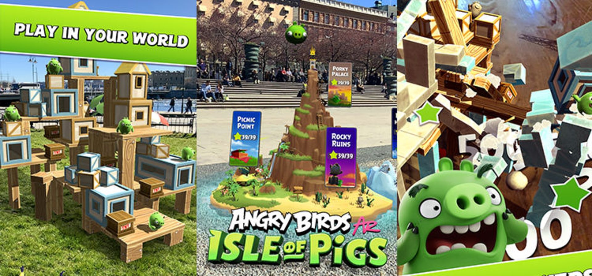 Angry Birds AR: Isle of Pigs