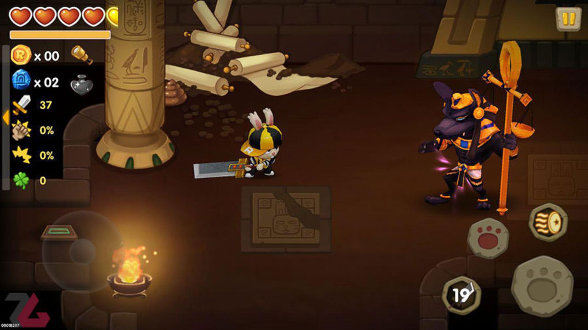 بازی موبایل The Arcade Rabbit