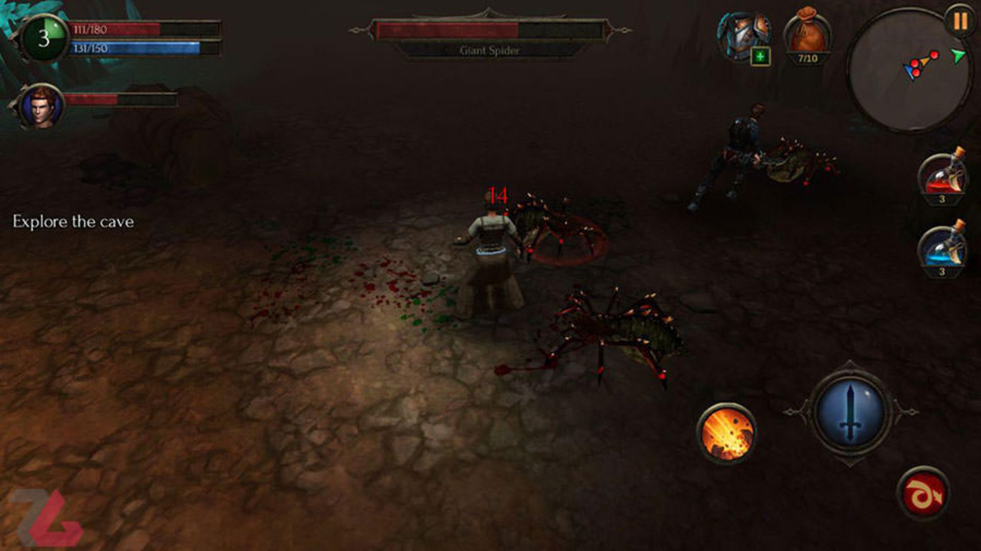 بازی موبایل Arcade Quest Legends 