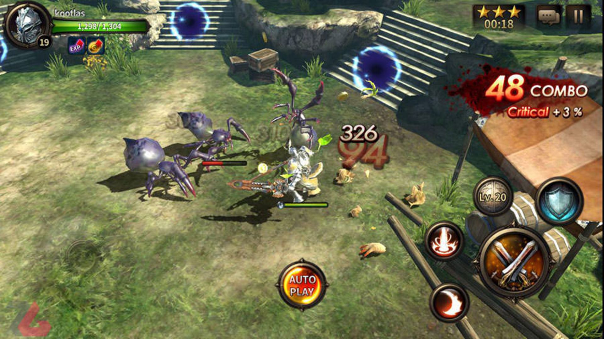 بازی موبایل Hit: The Heroes of Incredible Tales