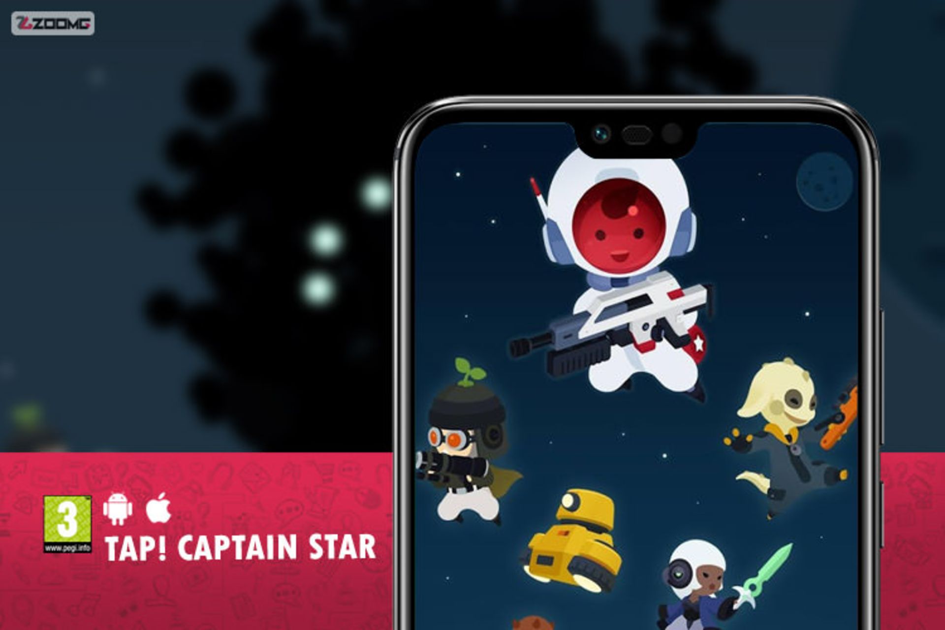 بازی موبایل Tap! Captain Star