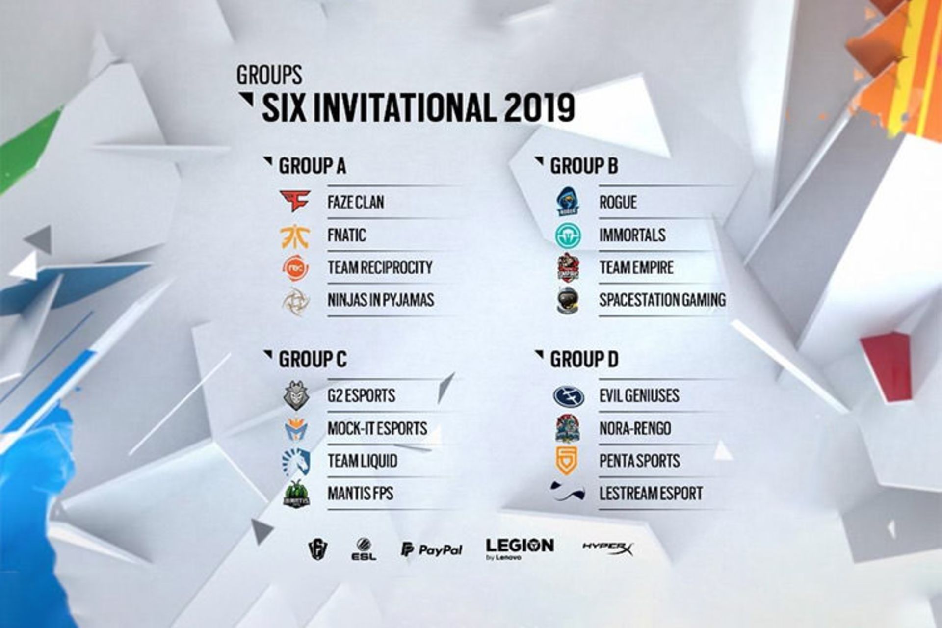 Rainbow Six Siege Six Invitational 2019 R6