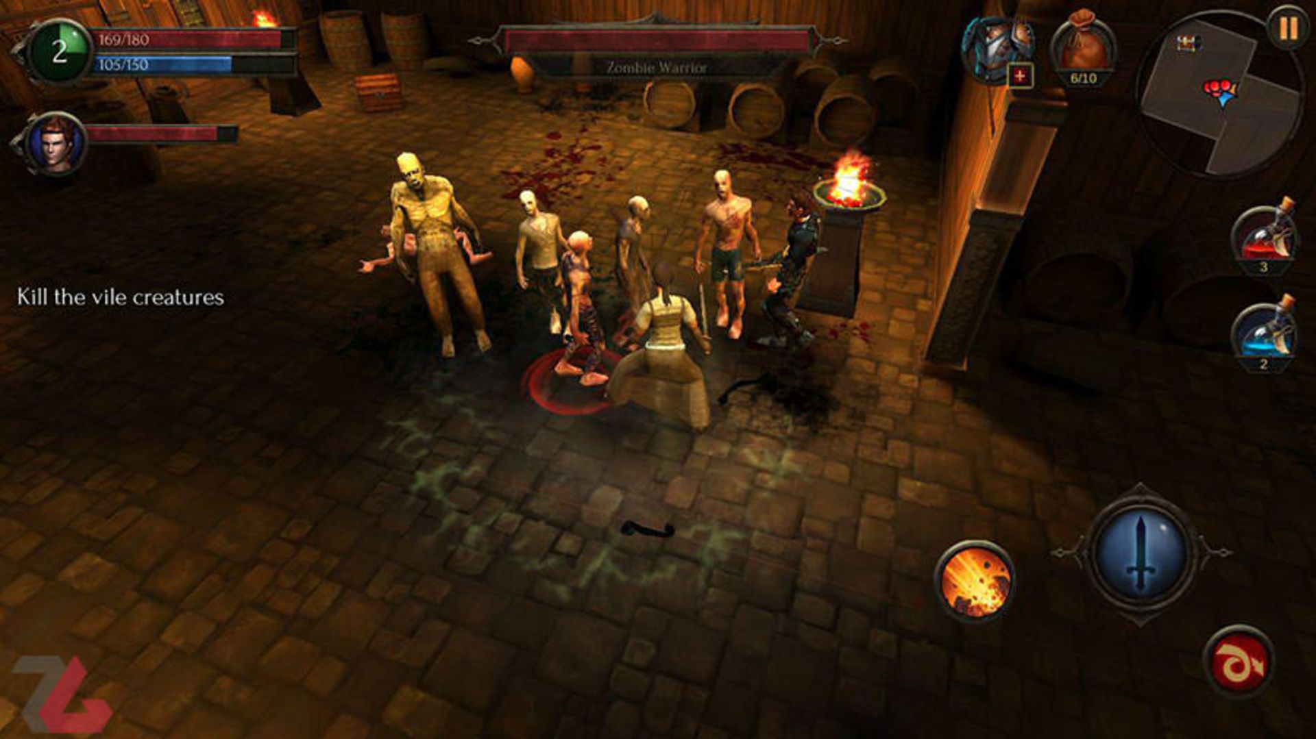 بازی موبایل Arcade Quest Legends 