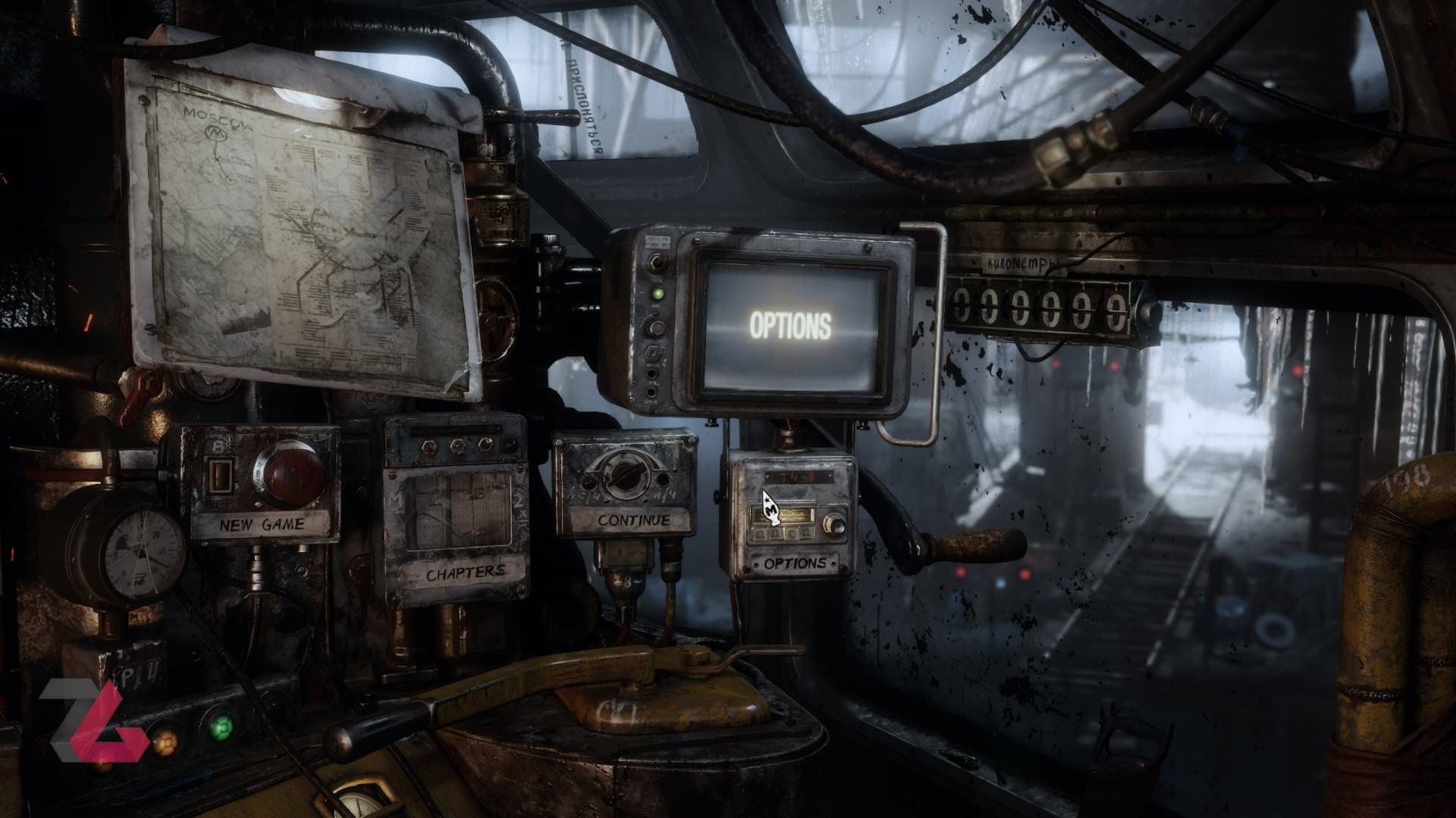 Metro Exodus Main Menu