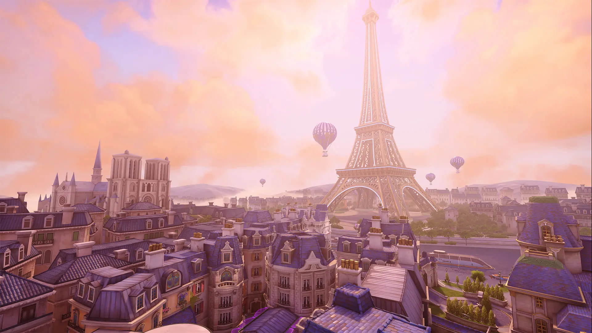 نقشه پاریس Overwatch