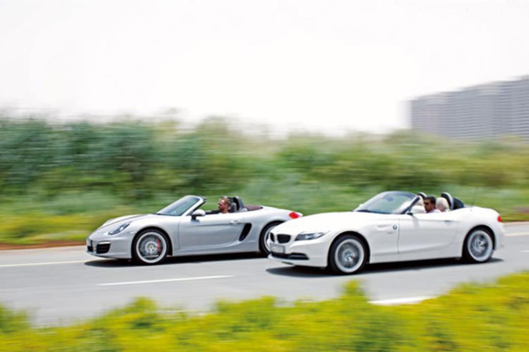 پورشه باکستر و بی ام و Z4