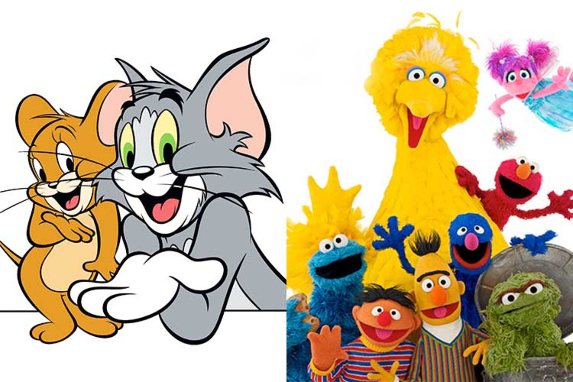 Sesame Street - Tom and Jerry