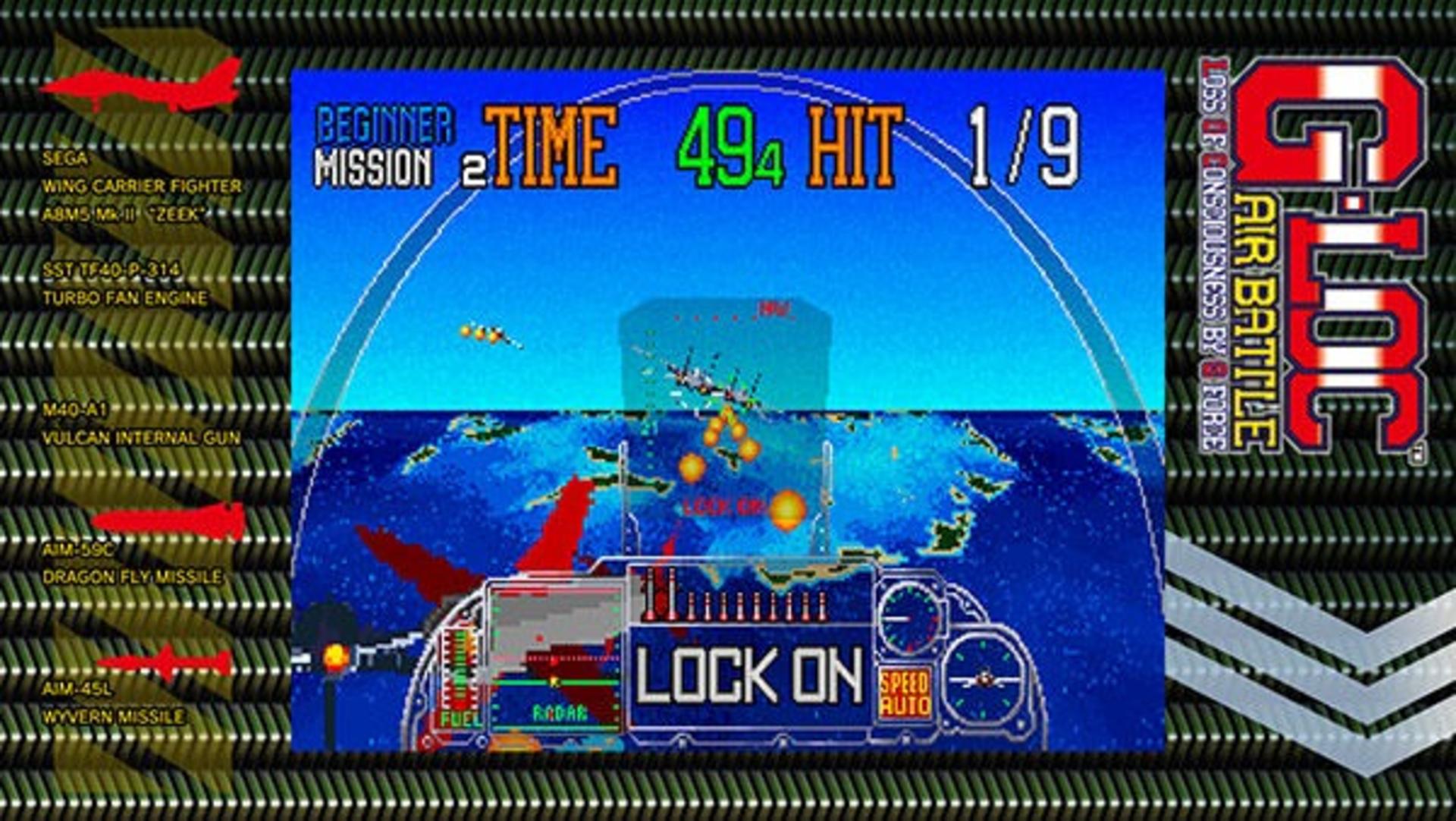 بازی G-LOC Air Battle
