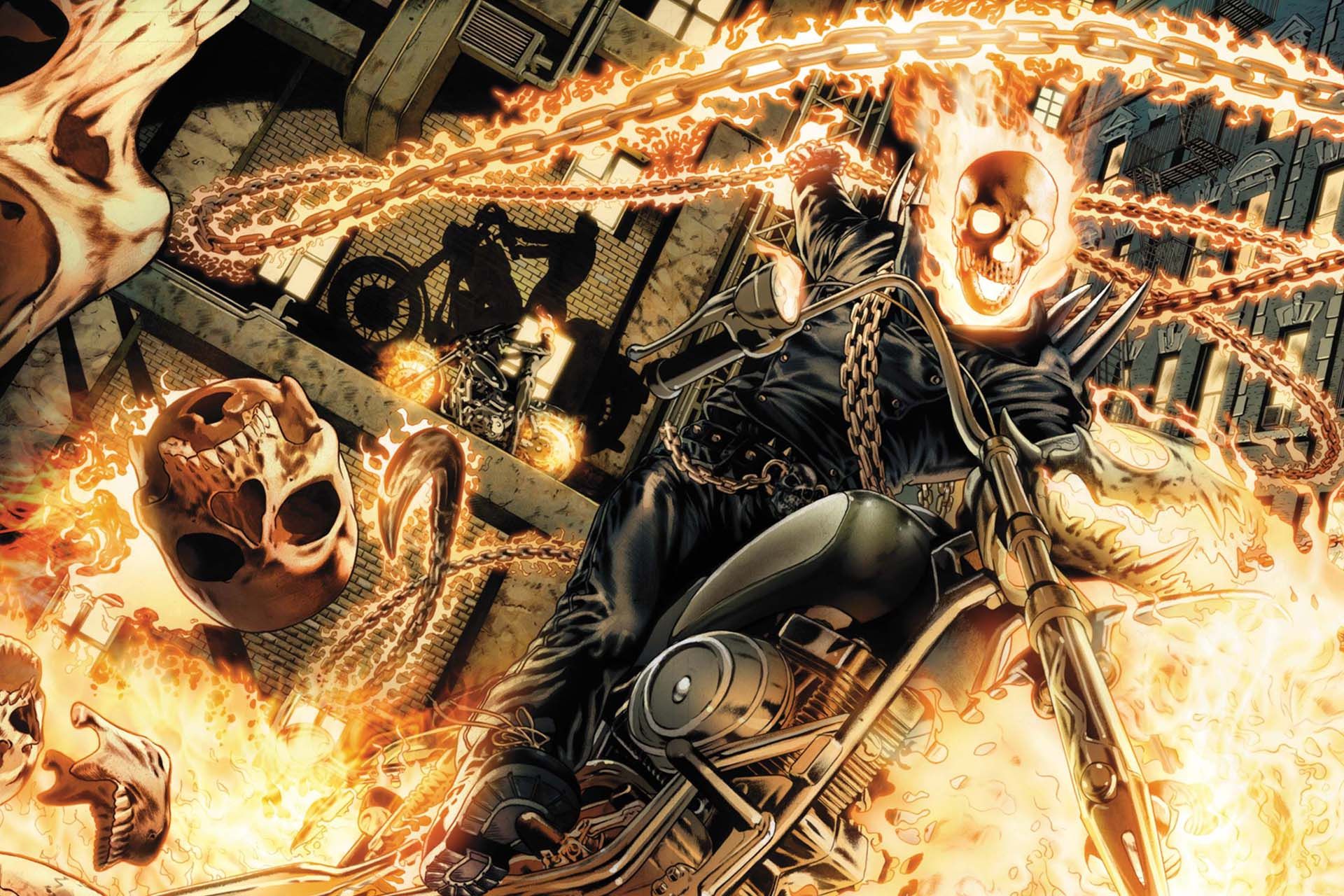 گوست رایدر - مارول کامیکس - جانی بلیز - ghost rider - marvel comics - johnny blaze