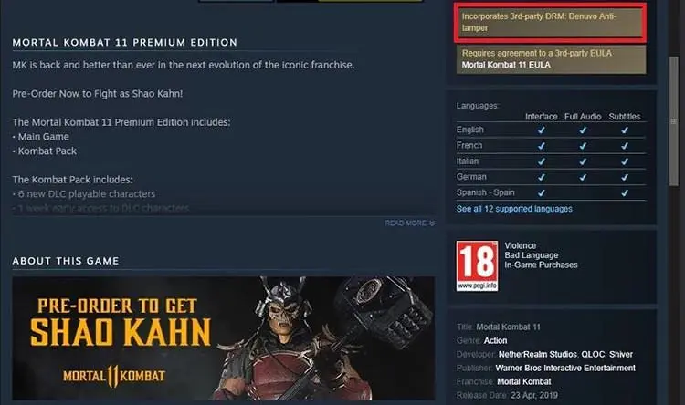 بازی Mortal Kombat 11