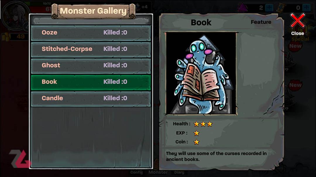 بازی موبایل Lophis roguelike