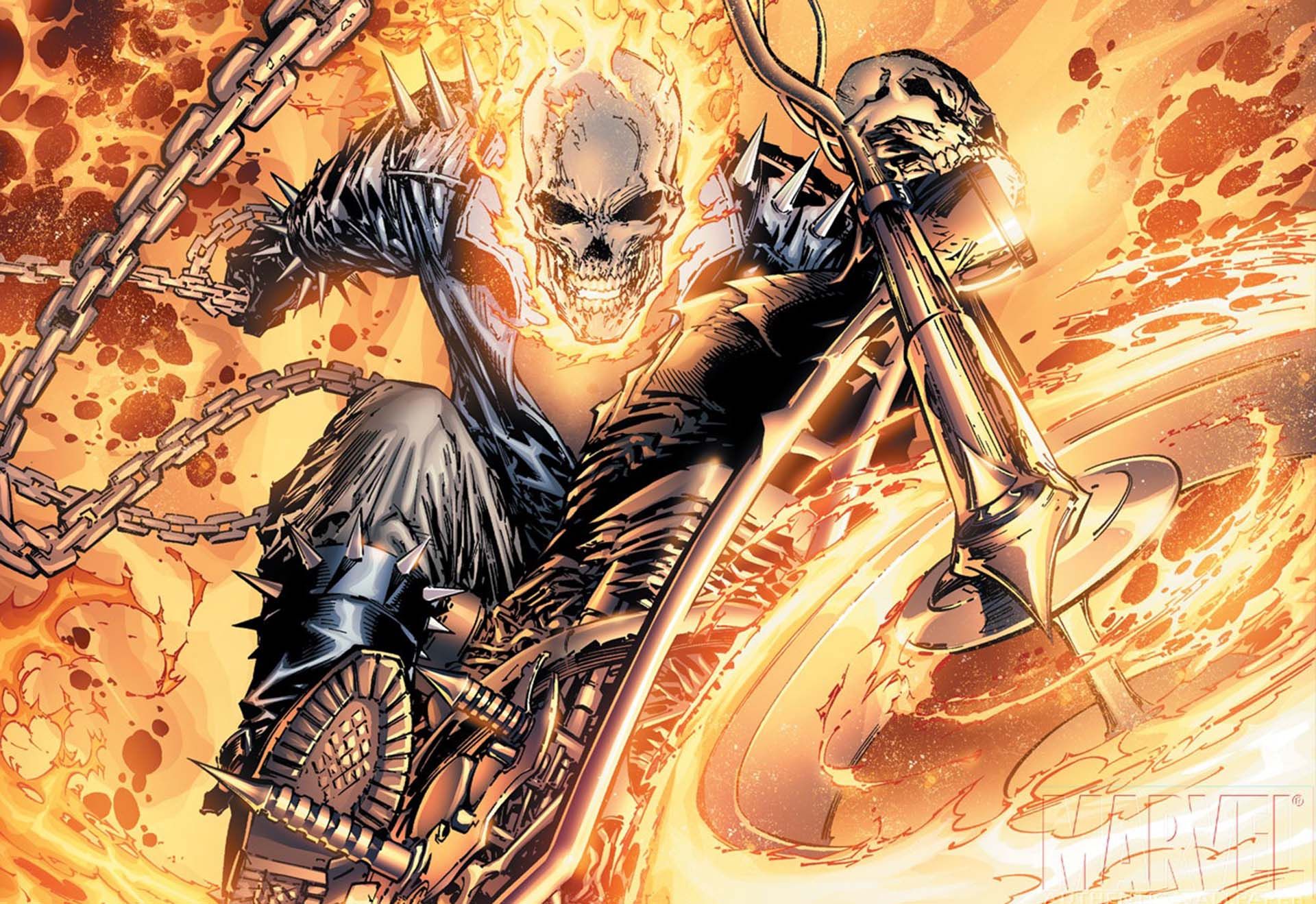 گوست رایدر - مارول کامیکس - جانی بلیز - ghost rider - marvel comics - johnny blaze