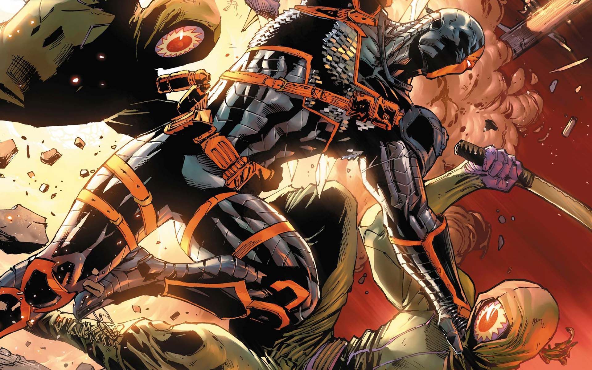 دث استروک - اسلید ویلسون - دی سی کامیکس - deathstroke - slade wilson - dc comics