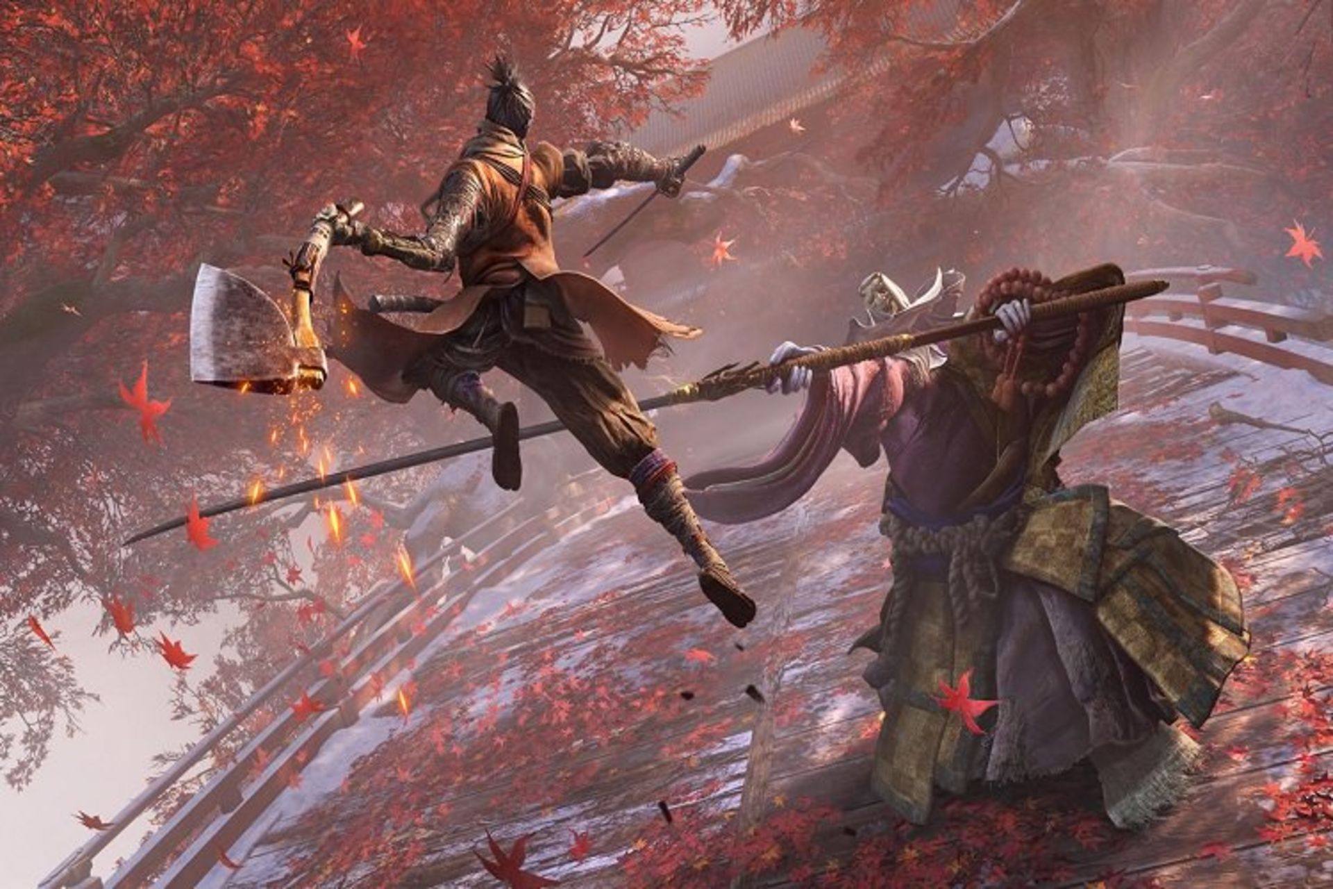 Sekiro Monk Boss Fight