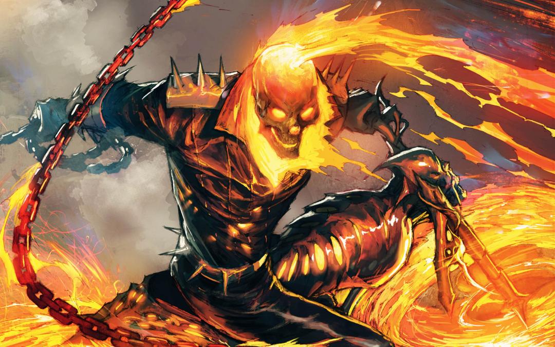 گوست رایدر - مارول کامیکس - جانی بلیز - ghost rider - marvel comics - johnny blaze