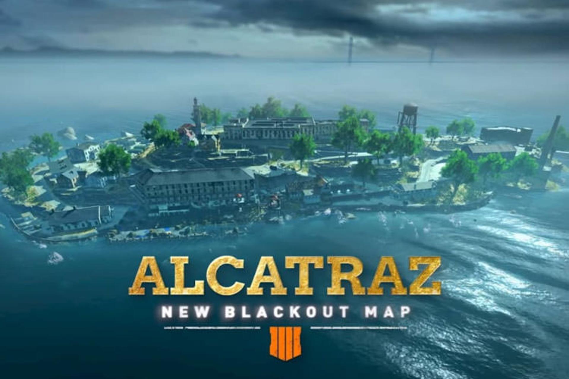 نقشه آلکاتراز Call of Duty: Black Ops 4