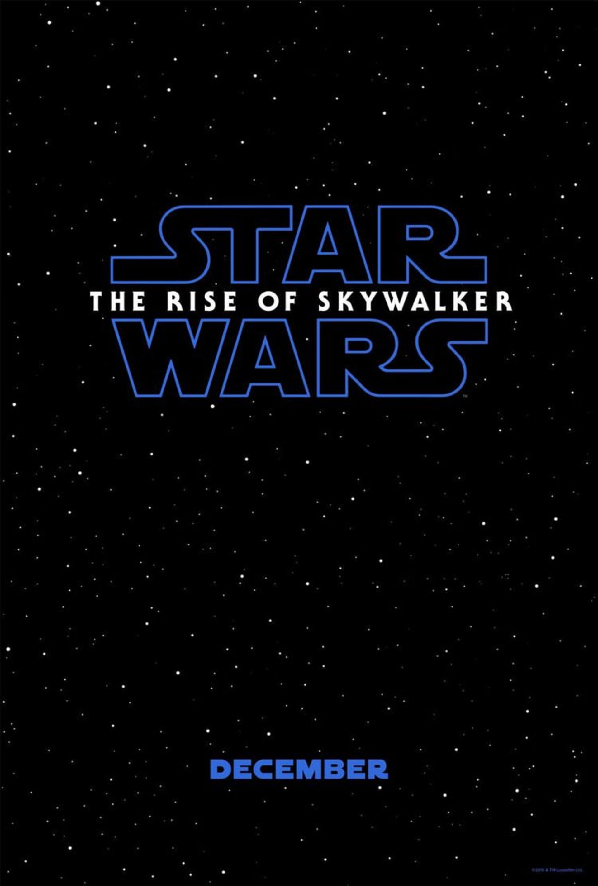 پوستر فیلم Star Wars: The Rise of Skywalker