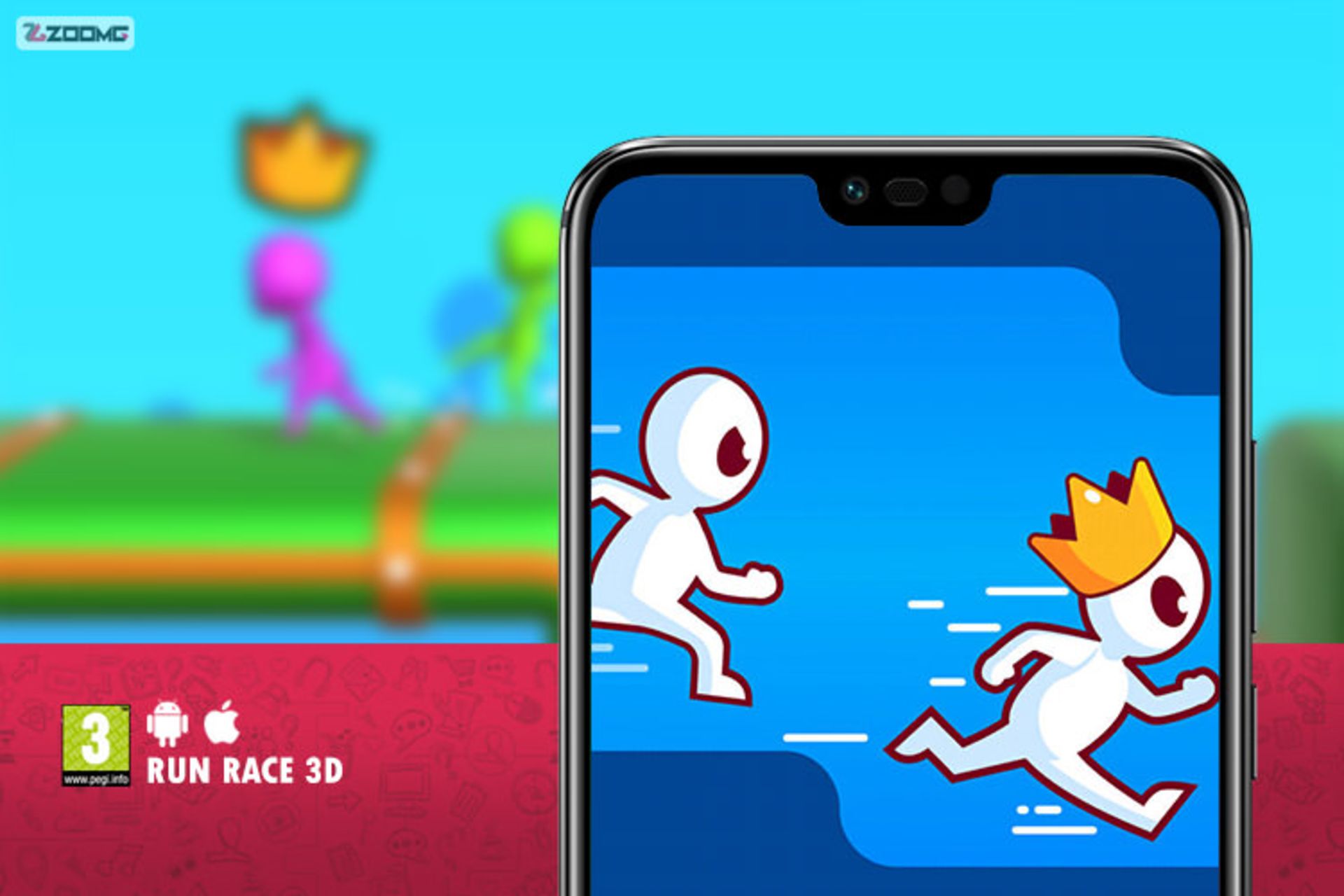 بازی موبایل Run Race 3D 