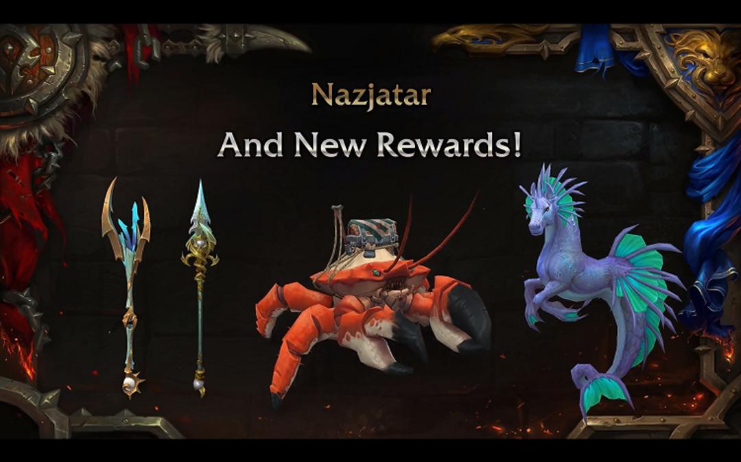 world of warcraft nazjatar rewards