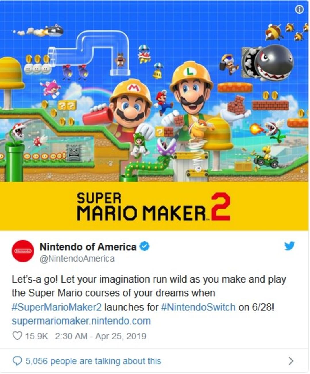 super mario maker 2