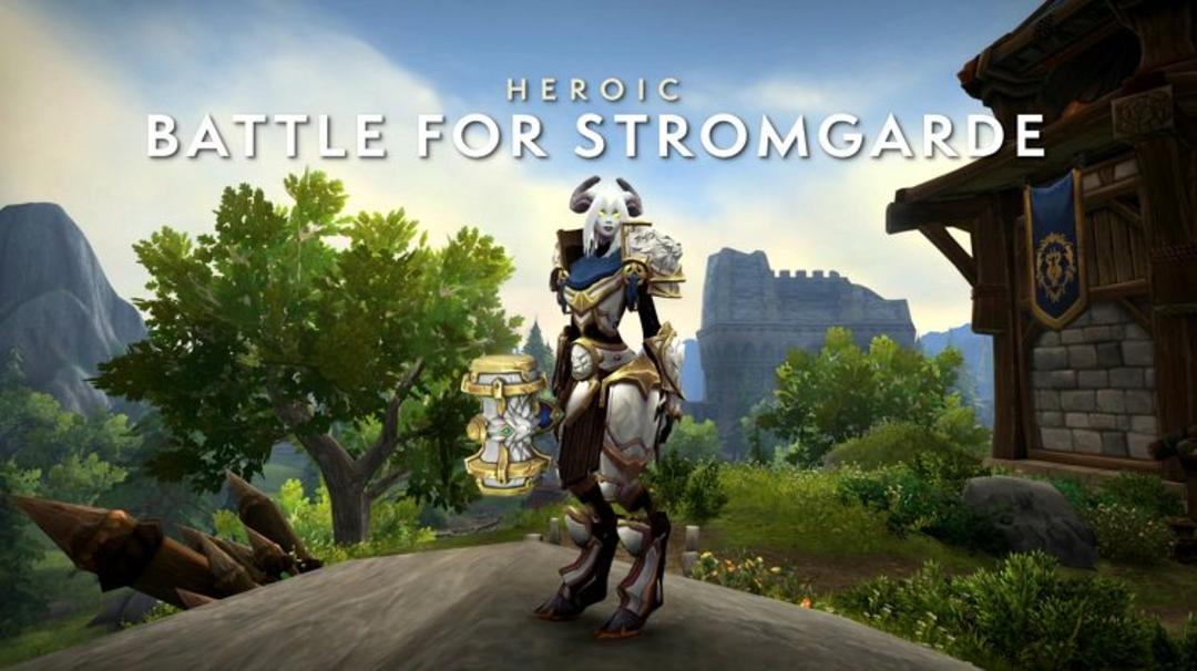 Heroic battle for strom