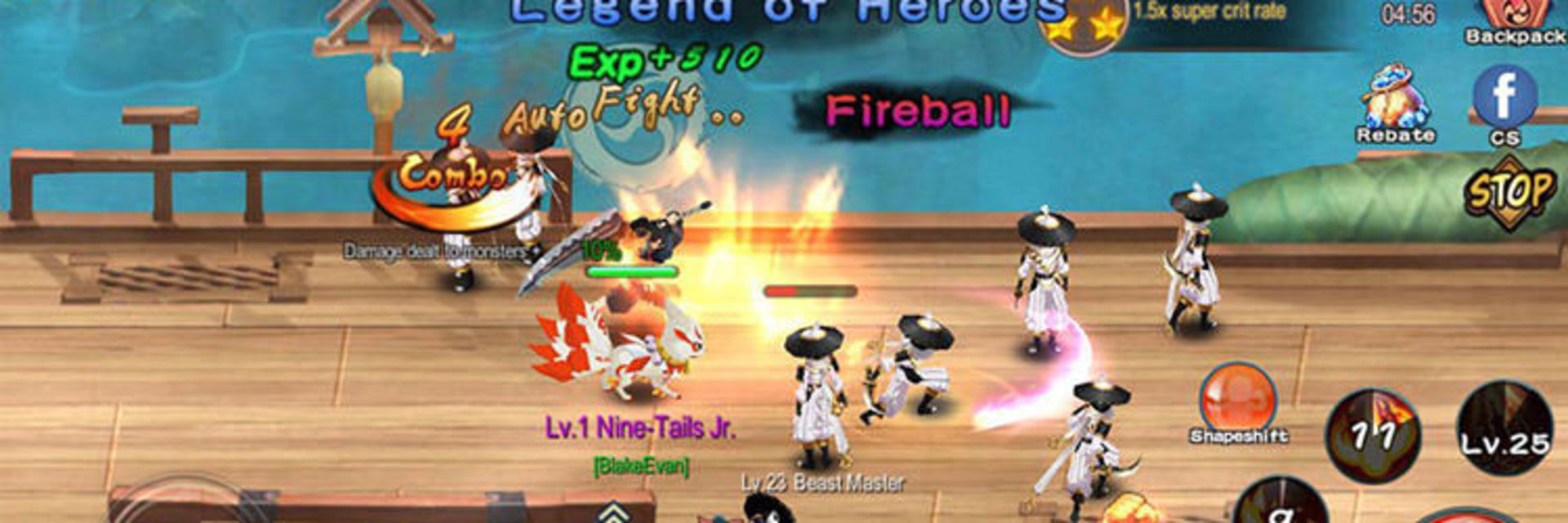 بازی موبایل Super Ninja Spirit