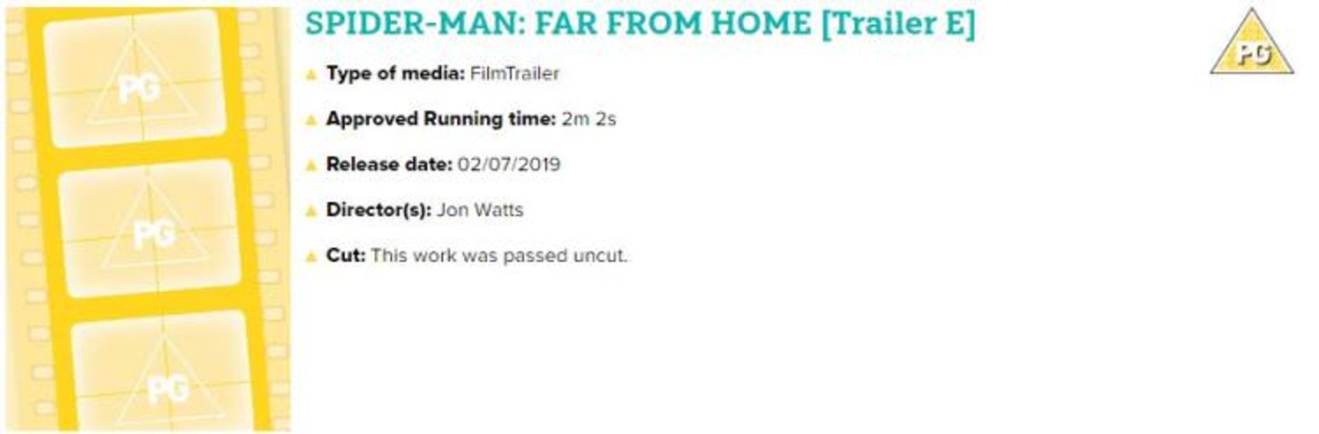 Spider-Man: Far From Home